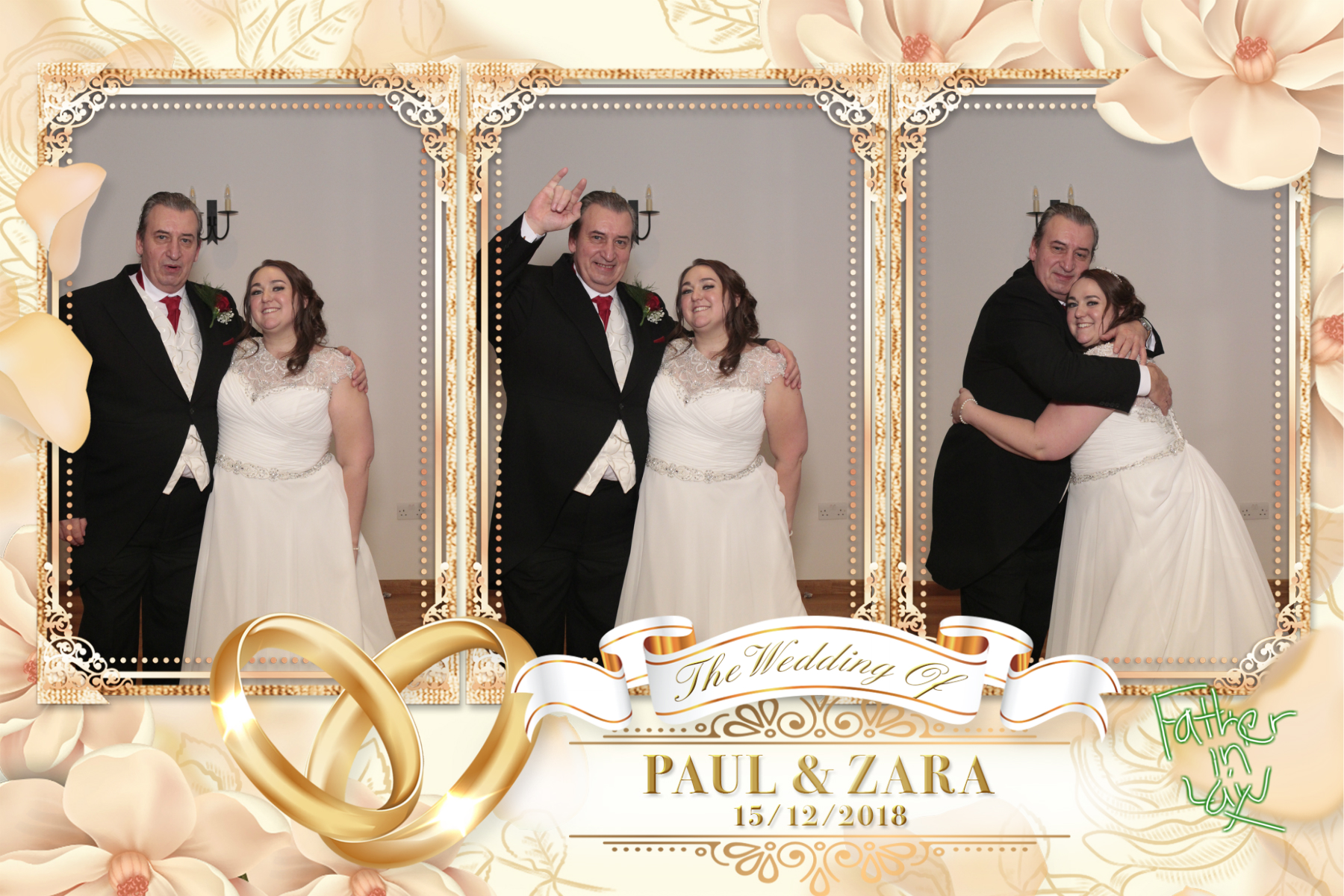 Paul & Zara's Wedding | View more photos from the event at gallery.myphotoboothexperience.co.uk/u/MyPhotoBoothExperienceLtd/Paul-Zaras-Wedding